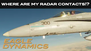 DCS: F/A-18C Hornet | AA Radar Use