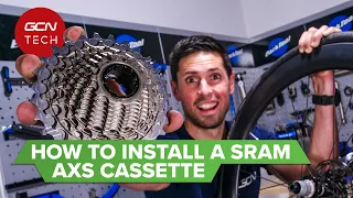 How To Install A SRAM 12-Speed AXS Cassette | GCN Tech Monday Maintenance