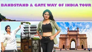 BANDSTAND & GATE WAY OF INDIA TOUR  MUMBAI | Flying Star Vlog