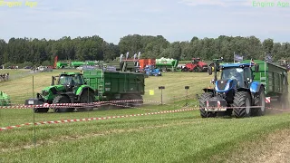 Deutz-Fahr 7250 vs New Holand T7270 / Tractor trailer pulling 2022