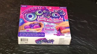 Unicorn Ooz-o’s Oozing Slimy Spheres Product Review!!! #Slimestagram