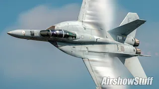 In the Box! F-18 Super Hornet Demo - Battle Creek Airshow 2022