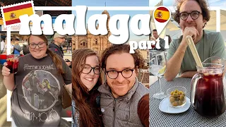 MALAGA, SPAIN TRAVEL VLOG PART 1 | cathedral, views, market and alcazaba | 2024