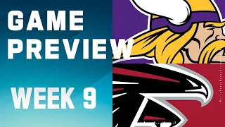 Minnesota Vikings vs. Atlanta Falcons | 2023 Week 9 Game Preview