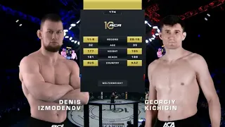 Денис Измоденов vs. Георгий Кичигин | Denis Izmodenov vs. Georgy Kichigin | ACA 174