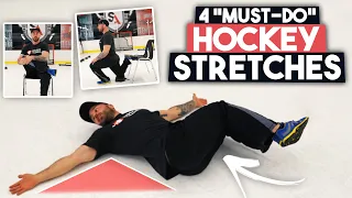 4 "MUST-DO" HOCKEY STRETCHES // Unlock Your Hips