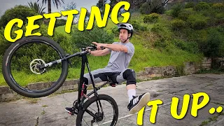 It's WHEELIE not Hard! How to Wheelie your Mountain Bike💥A Step by Step guide