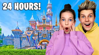 We Spent 24 HOURS at the REAL DISNEYLAND!