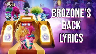 BroZone’s Back Lyrics (From "Trolls: Band Together") Trolls Cast