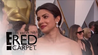 Priyanka Chopra Feels Pressure at Oscars 2016 | Live from the Red Carpet | E! News
