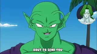 Zarbon reacts to Piccolo vs Kami RAP BATTLE DBZ Parody