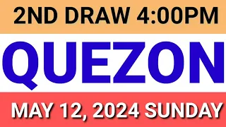 STL - QUEZON May 12, 2024 2ND DRAW RESULT