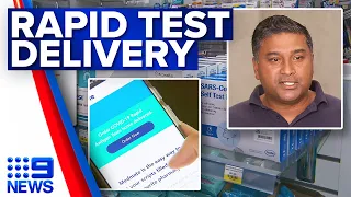 New service delivers rapid tests to your home in 60 minutes | Coronavirus | 9 News Australia