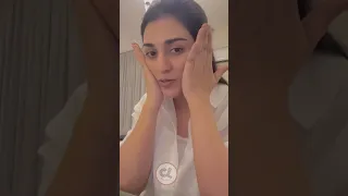 Sarah Khan shared skin care routine in Ramzan 😍 #shorts #ytshorts