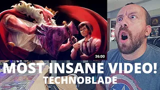 OMG THIS IS EPIC!!! Technoblade The Visitor [Dream SMP] FIRST REACTION!