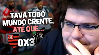 CASIMIRO REAGE: FLAMENGO 0 X 3 ATLÉTICO-MG PELO BRASILEIRÃO 2023 | Cortes do Casimito