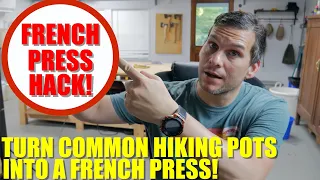 ULTIMATE French Press HACK for Hiking!