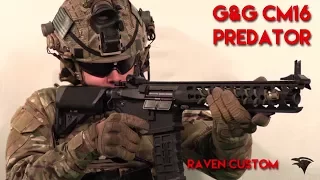 REVIEW | G&G CM16 Predator Custom Raven / 35 RPS  / Raven Airsoft | Airsoft Italias