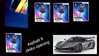 Asphalt 9 Jesko Opening