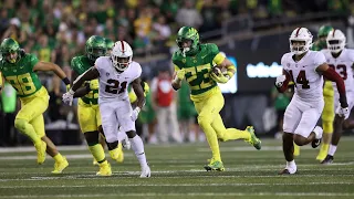 No. 13 Oregon steamrolls Stanford for fourth-straight win | Game Highlights | Pac-12 Football