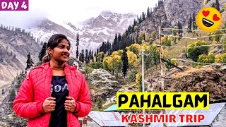 PAHALGAM | Kashmir Tourist Places In Tamil | Kashmir Tourism | Tamil Travel Vlog | #pahalgam {Day 4}