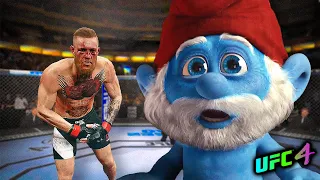 Conor McGregor vs. Papa Smurf (EA sports UFC 4)