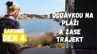 Obytná dodávka přímo na pláži | VAN LIFE Sardinie den 4.