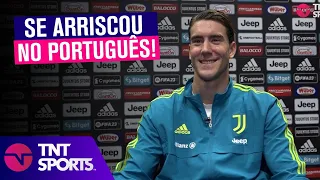 VLAHOVIC: "O BRASIL É SEMPRE FAVORITO!" CRAQUE DA JUVENTUS FALA SOBRE COPA DO MUNDO! | EXCLUSIVA