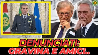 DENUNCIATI FIGC E GRAVINA: LE INDAGINI HANNO SCOPERTO IL SISTEMA TRUFFALDINO!