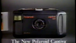 1993 Polaroid Captiva Instant Camera TV Commercial