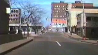 1986 Drive-through of Downtown Canton, Ohio