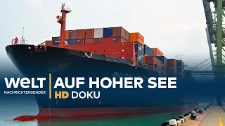 Ein Containerschiff auf hoher See | HD Doku