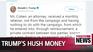 Trump changes story about hush money paid to porn star Stormy Daniels