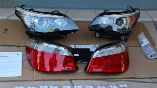 BMW E60 M5 LCI Head/Tail Light Retrofit DIY
