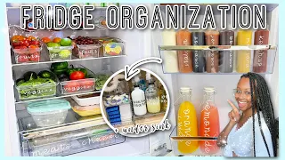 EXTREME FRIDGE ORGANIZATION!| +Under Sink Ideas & Hacks | Fridge Deep Clean & Restock *satisfying*