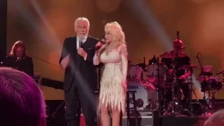 Kenny Rogers & Dolly Parton last performance