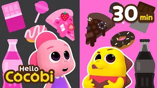 Pink VS Black Challange Song and More!🌈Color Song & Videos for Kids | Hello Cocobi