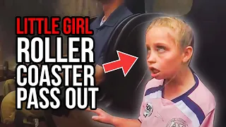 Little Girl Passes Out on Roller Coaster || Day 601