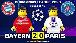 Bayern Munich vs PSG 2-0 • Champions League 2023 All Goals & Hіghlіghts in Lego Football