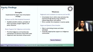 Jessica Sawh - A health equity approach to mass vaccination plans in Canada