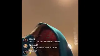 Toosii2x Would Protect All His Supporters With A Fake Gun 👀😂Instagram Live!!