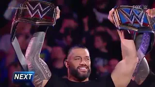 Roman reigns entrance a wwe smackdown 5 agst 2022