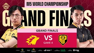 (FIL) M5 World Championship | Grand Finals | ONIC vs APBR | Game 4