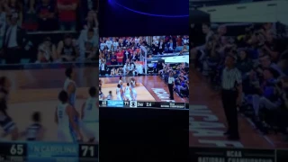 FINAL PLAY OF NORTH CAROLINA VS GONZAGA NATIONAL CHAMPIONSHIP GAME!!