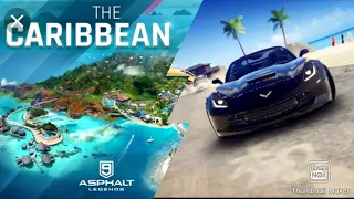Asphalt 9 gameplay 2020 in CARIBBEAN route map 😅😉💥