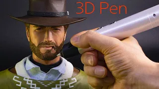 [3D pen] 클린트 이스트우드 만들기. Making Clint Eastwood.