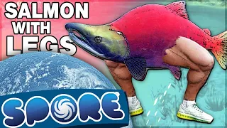 What if Salmon Conquered The Land in Spore? | The Tale of Mr. Fish-Fingers