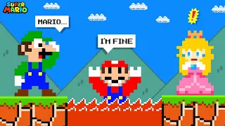 Super Mario Bros. but Mario's IMPOSSIBLE To DIE!...