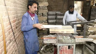 An Amazing Production of Wooden Shuttle to use in a Power Looms