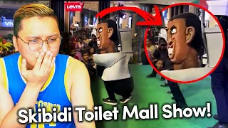 Claro the Third REACTS to "SKIBIDI TOILET MALL SHOW"